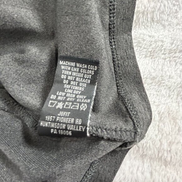 Jofit Women's Athletic Golf Shirt 1/4 Zip Oracle Top Charcoal Gray Size Medium - Picture 5 of 8